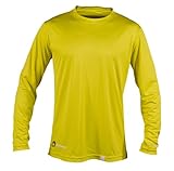 SUPreme Men's UV Shield - Long Sleeve Rash Guard Top, Hi-Vis Lime, XX-Large - Standup Paddleboarding, Swimming, & Water Sports