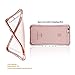 iPhone 6s Case, Qliver Ultra Thin Soft Flexible TPU [Shock Absorbent] Scratch-Resistant Protective Liquid Crystal Clear Bumper Cover Slim for iPhone 6s/6 4.7 Inch, Rose Gold