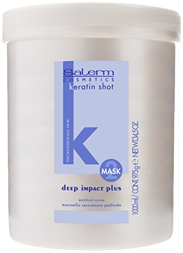 Salerm keratin shot deep impact mask plus 1000ml