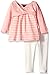 Nautica Baby Knit Top and Legging, Pink, 24 Months