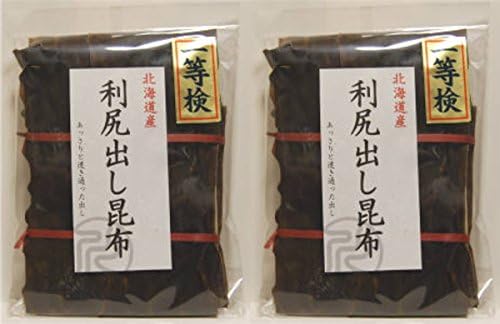 Amazon 浅草の昆布専門店 昆布の川ひと 一等検 利尻出し昆布 180g 2袋 Hapiko 利尻出し昆布 だし昆布 通販