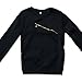 Jubileens Sexy Women's 2 Pieces Long Sleeve Sweatshirt and Pants Tracksuit Outfits (M, Black)