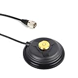 UAYESOK 4.3inch NMO Magnetic Mount,14KG Suction