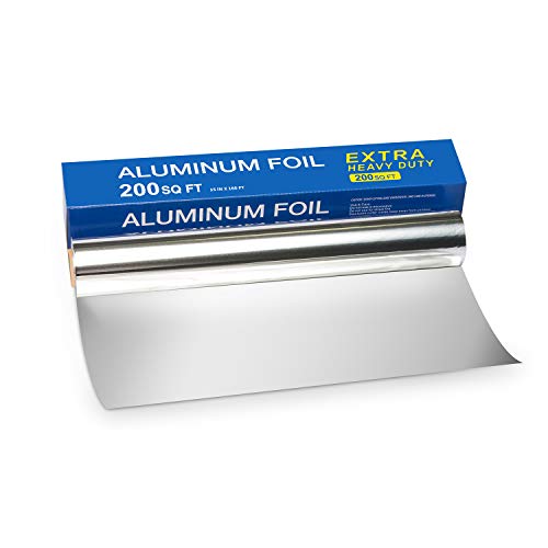 Super Extra Heavy Duty Aluminum Foil with About 30% Thicker Than