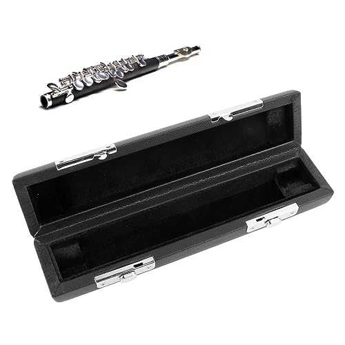 Piccolo Case, Piccolo Storage Case Leather Slot Design Wear Resisitant Stylish Appearance Multifunctional Portable for Small Accessories