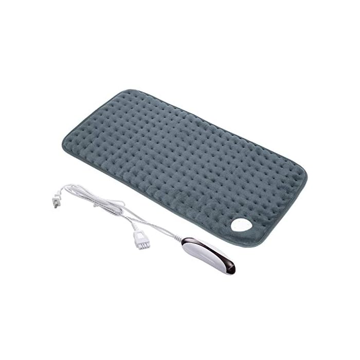 MaxKare Heating Pad Electric Fast-Heating Warming Pad 4 Temperature Settings,Heating Pads for Back Pain Moist Heat…