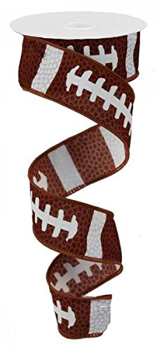 Football laces ribbon 1.5" x 10 yards rg1092