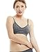 Kalon Women’s 4 Pack Demi Padded Bralette Wireless Comfortable Bra (S/M, Winter)
