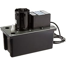 Little Giant VCL-24ULS Automatic Condensate Removal Pump with Safety Switch, 1/18 HP, 115V, 270 GPH