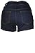 143Fashion Ladies Stretchy Jean Shorts, Dark Blue, Medium