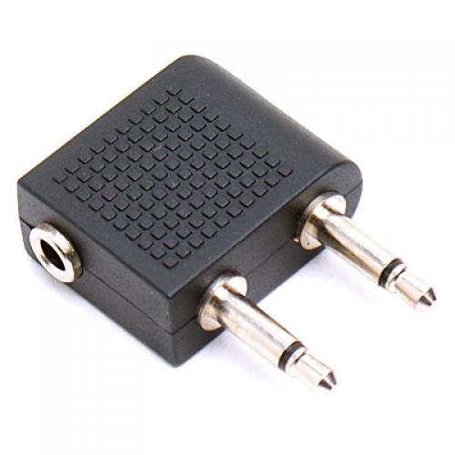 Airplane Headphone to 3.5mm Jack Adapters