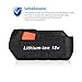 Powerextra 2 Pack 18-Volt 4.0Ah Lithium Ion Replacement Battery for RIDGID R840087 R840083