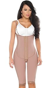 Fajas DPrada 11175 Braless Shapewear Post Surgery Compression Garment Girdle