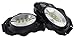 Knuckle Lights 2-Pc Flashlights for Runners and Walkers - Dog Walking Flashlight - Grab and Go Lightweight Night Running Light (Black)