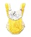 ABEE Newborn Baby Girls Beauty and The Beast Ruffle Sleeve Romper Bodysuit Jumpsuit Outfts Clothes