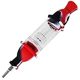 Silicone Honey Straw Water Filtering [ Red & &black & White ] (single)