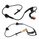 AUTEX 2PCS ABS Wheel Speed Sensor Front Left & Right ALS1086 ALS1098 For 2002 2003 2004 2005 2006 Honda CR-V 2.4L