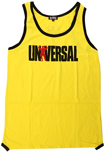 Universal Nutrition Tank Top, Yellow, Large