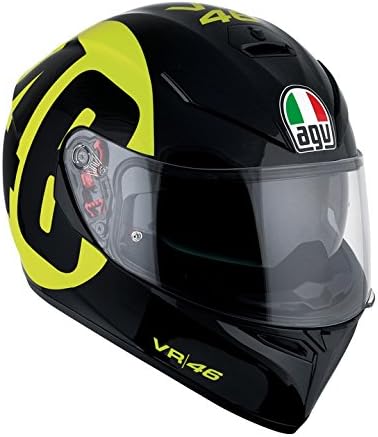 AGV K3-SV DVS Full Face Motorbike Motorcycle Helmet - Bollo 46 Rossi Replica ML