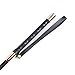 Black Riding Crop Jump Bat Horse Whip With Faux Leather Slapper, 3 Size Choice - 12
