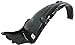 Evan Fischer Fender Liner Front, Driver Side Compatible with 2010-2012 Hyundai Genesis Coupe Plastic Material - HY1248120
