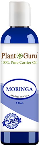 Moringa Seed Oil 4 oz. Cold Pressed 100% Pure Natural - Skin, Body And Face. Great for Hair & More!