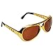 Ocean Line 50's 60's Glasses – 50's Rockstar Aviator Sunglasses, Funny Party Costume Shades for Celebrity (6 Pairs)