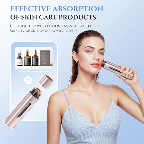 5-in-1 Face Massager - Professional Skin Care Beauty Devices with 5 Modes Function for Face, Neck, and Eye Area