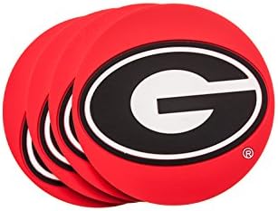GEORGIA BULLDOGS 4-Pack NCAA PVC Coaster