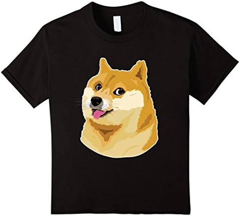 Kids Believe In Your Doge Dreams Smiling Shiba Inu Puppy 8 Black