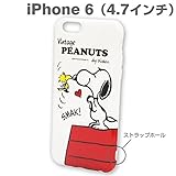 Peanuts Snoopy Vintage Character Soft Jacket for iPhone 6 (Smak)