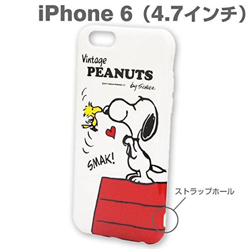 Peanuts Snoopy Vintage Character Soft Jacket for iPhone 6 (Smak)