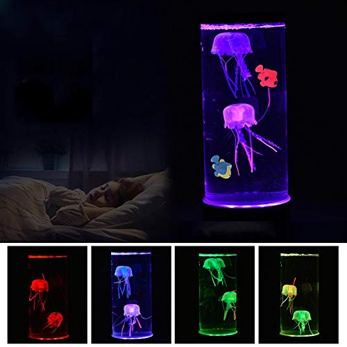 LED Kwallenlamp-kwallen Aquariumlamp, Elektrische Kwallen Nep Aquarium Aquarium Kwallenlamp, LED Lavalamp Met 16 Kleuren… - Image 4