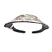 No Headache Tropical Fish White Visor