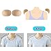 Freebily Soft Silicone Shoulder Push-up Pads Adhesive Shoulder Enhancer Shoulder Pads Nude One Size
