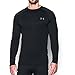 Under Armour Men's Base 4.0 Crew, Black (001)/Steel, X-Large