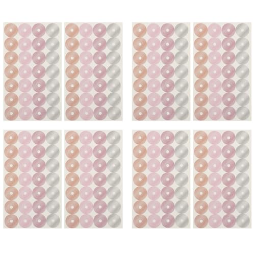 Lurrose Binder Hole Reinforcement Stickers 32 Sheets Loose Leaf Paper at Amazon