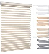 MYshade Custom Shangri-La Roller Blinds/Shades for Windows Shades Light Filtering Window Treatmen...