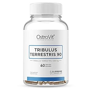 Ostrovit-Tribulus-Terrestris-90-Package-of-1-x-60-Capsules-Testosteron-Booster-90-Saponine Ostrovit Tribulus Terrestris 90 Package of 1 x 60 Capsules - Testosteron Booster - 90% Saponine