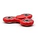 Yeahbeer Hand Fidget Spinner Toy Stress Reducer and Perfect For ADD, ADHD ,Finger Toy fidget work Ultra Fast Bearings (red with sliver)