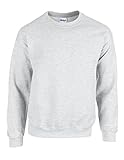 Gildan G180 Adult 7.75 oz. Heavy Blend 50/50 Crew - Ash - M