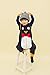 VAENAIT BABY Kids Boys Fleece Wearable Blanket Sleeper Tie Penguin M