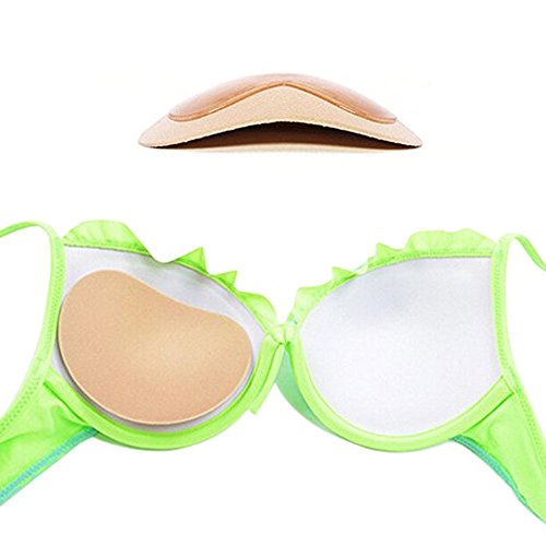 Breast Silicone Inserts, 1 Pair SelfAdhesive Bra Pads Inserts Push Up