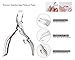 Ingrown Toenail Clipper Removal Correction Clip Nail Clippers Set,Stainless Steel Ingrown Toe Nail Correction Tool Nail File Clipper Surper Sharp Blades Toenail Trimmer Nipper (sliver)