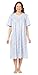 Calida Short Sleeve Interlock Cotton Knit Nightgown