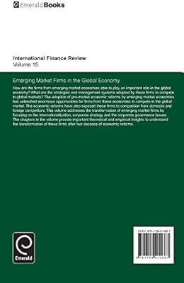 Emerging Market Firms In The Global Economy 15 - 