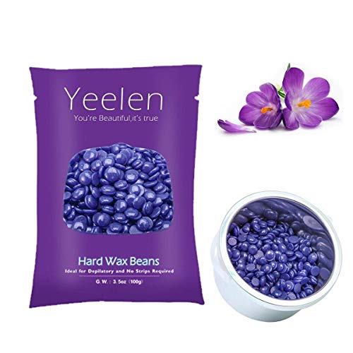Hard Wax Beans for Waxing - Painless Wax Beads Depilatory for Wax Warmer Kit - Stripless Brazilian Bikini for Women and Men (3.5oz/Pack) - Thumbnail 6