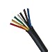Heavy Duty 14 Gauge 7 Way Conductor Wire RV Trailer Cable Cord, (50FT) primary