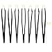 7pcs Precision Anti-static Tweezers, Marrywindix Plastic Tweezers for Electronics Jewelry-making Repairing