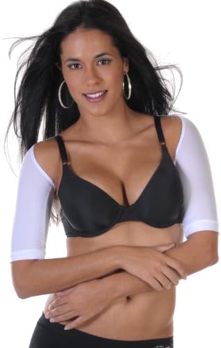 Arm Shaper, Arm Shapewear, Arm Slimmer By Your Contour (3X, White)
